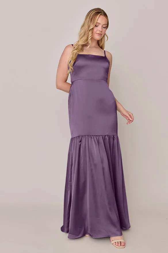Astrid Satin Dress | Made To Order