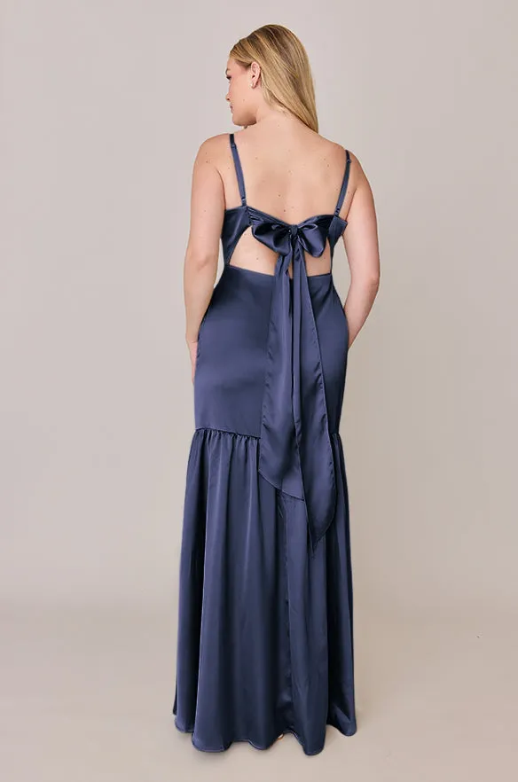 Astrid Satin Dress | Made To Order