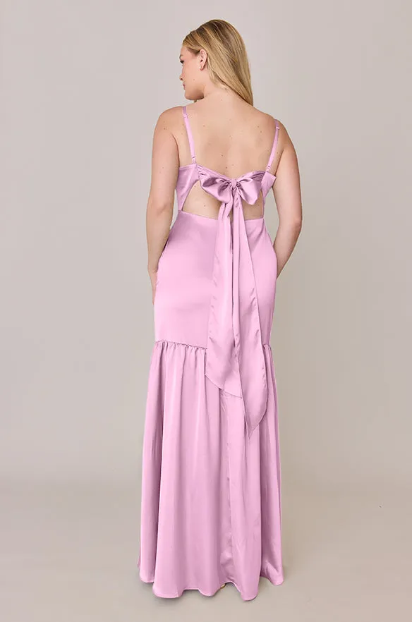 Astrid Satin Dress | Made To Order