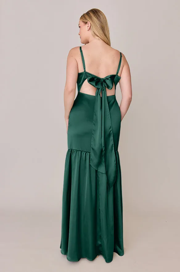 Astrid Satin Dress | Made To Order