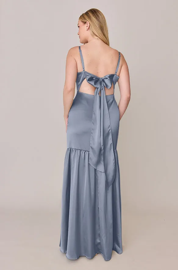 Astrid Satin Dress | Made To Order