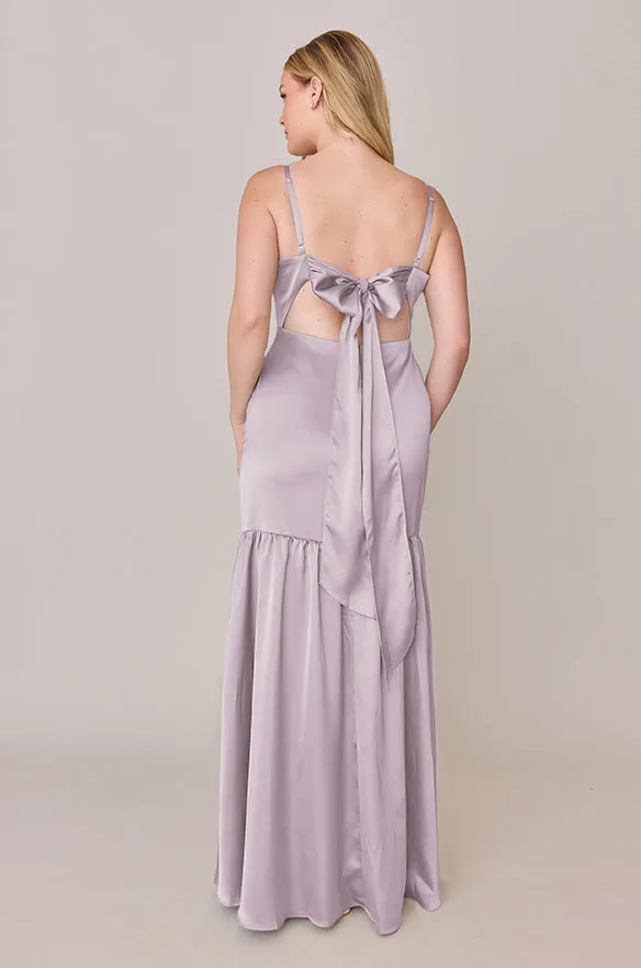 Astrid Satin Dress | Made To Order