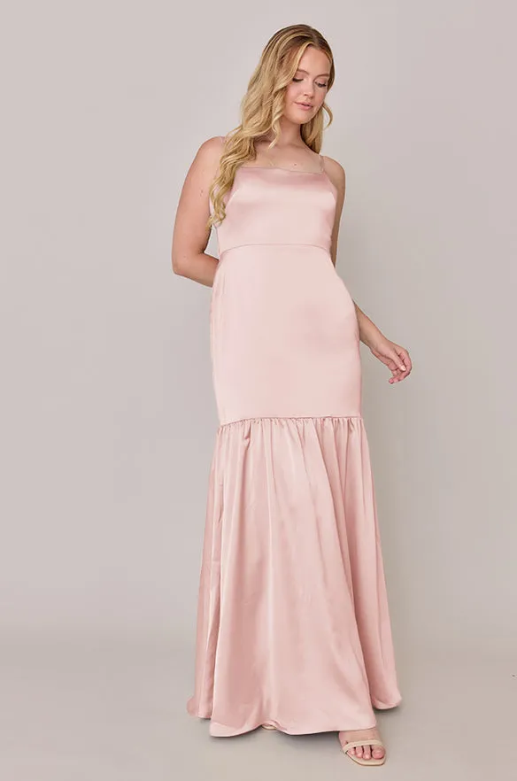Astrid Satin Dress | Made To Order