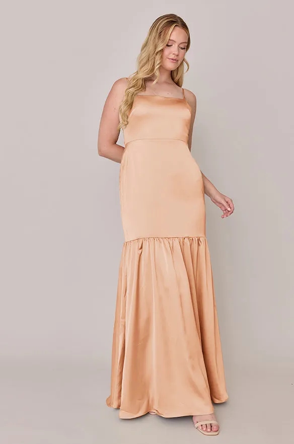 Astrid Satin Dress | Made To Order