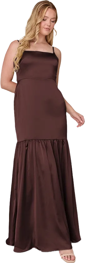 Astrid Satin Dress | Made To Order