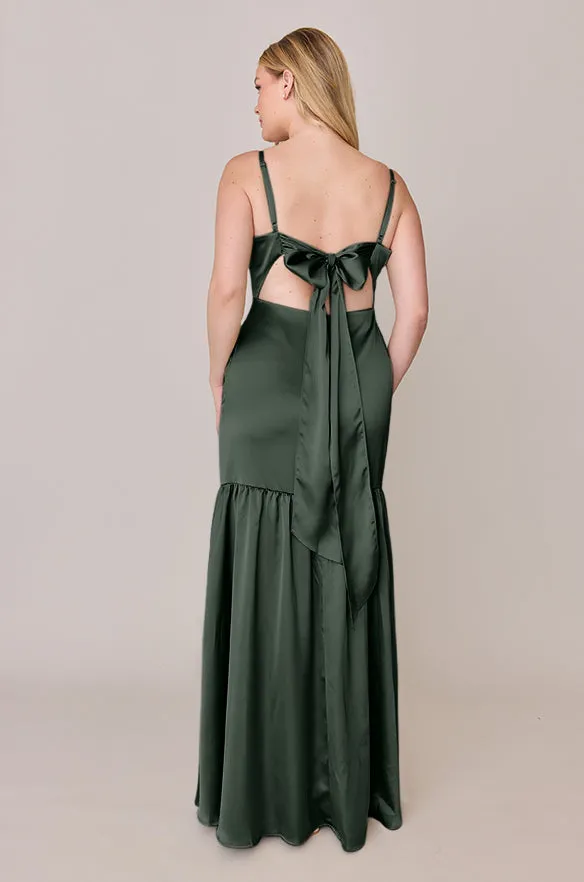 Astrid Satin Dress | Made To Order