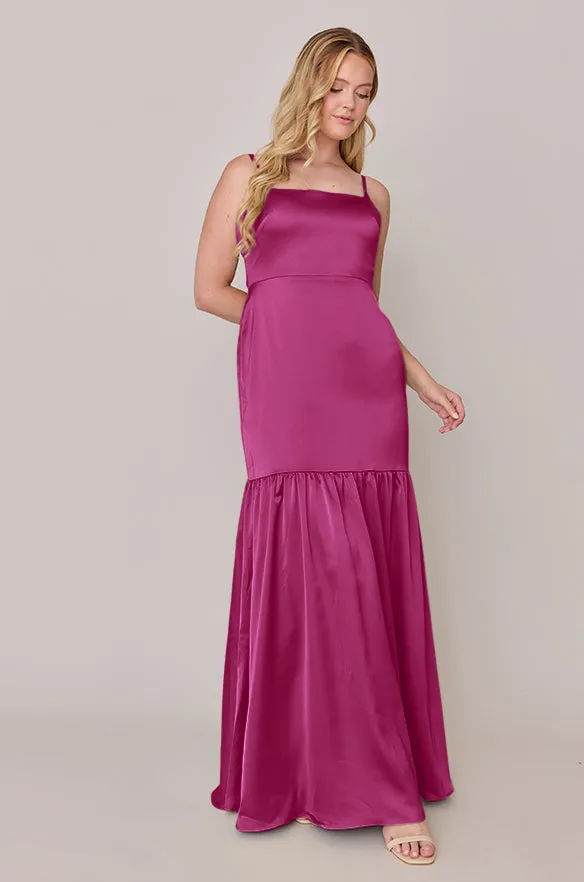 Astrid Satin Dress | Made To Order