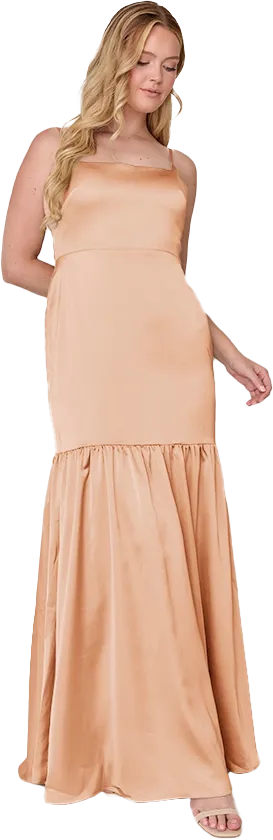 Astrid Satin Dress | Made To Order