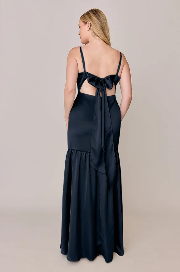 Astrid Satin Dress | Made To Order