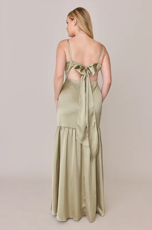 Astrid Satin Dress | Made To Order