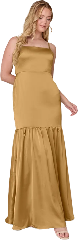 Astrid Satin Dress | Made To Order