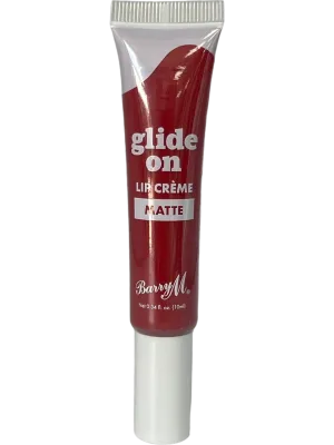 Barry M Matte Glide on Lip Creme Sizzling Red