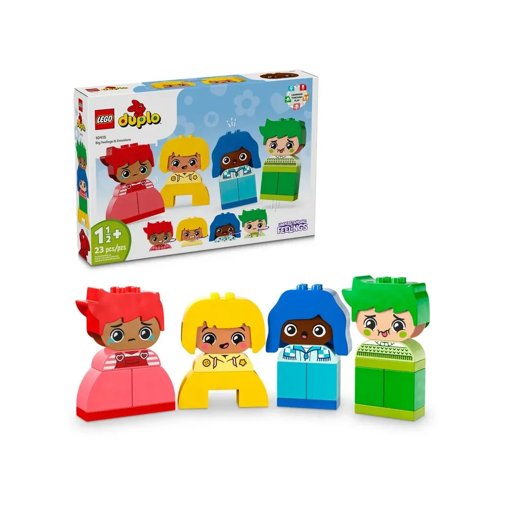 Big Feelings & Emotions Cognitive Learning Toy- 23 Pieces