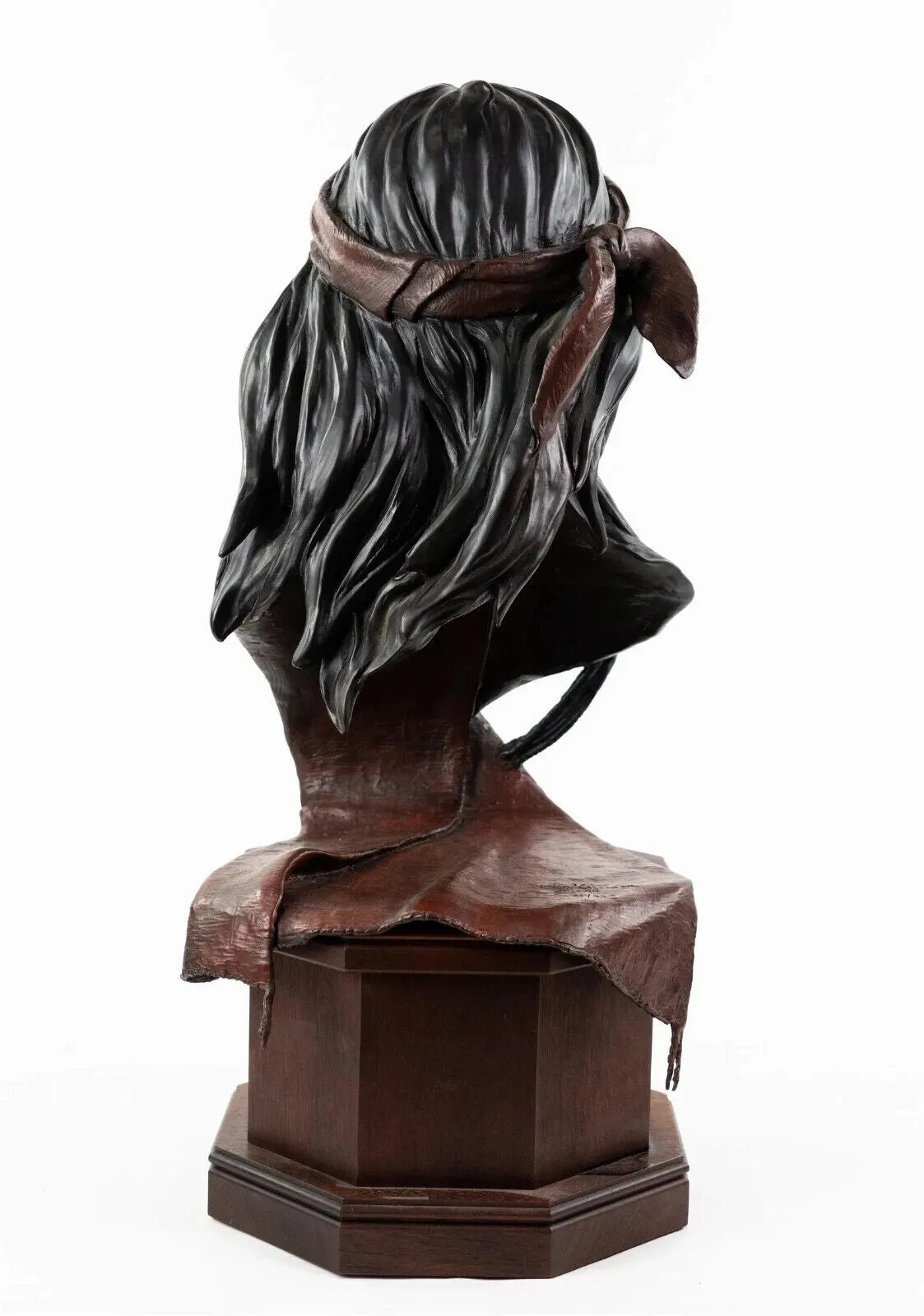 Bust Sculpture, Susan Kliewer, 'Hataalii-The Singer", Bronze, Signed, 31/55!