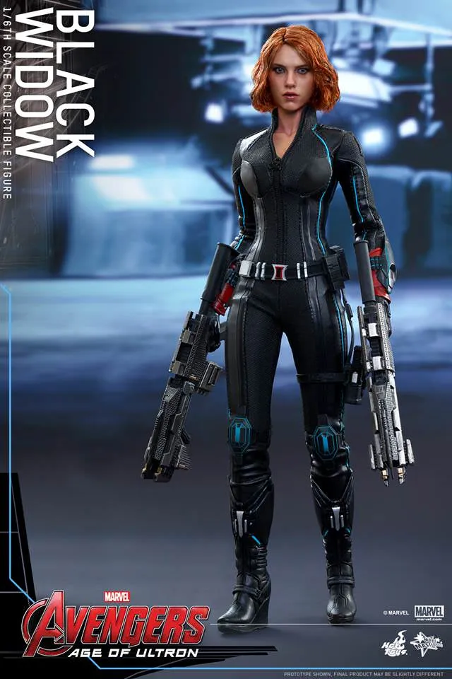 **CALL STORE FOR INQUIRIES** HOT TOYS MMS288 MARVEL AVENGERS AGE OF ULTRON BLACK WIDOW 1/6TH SCALE FIGURE