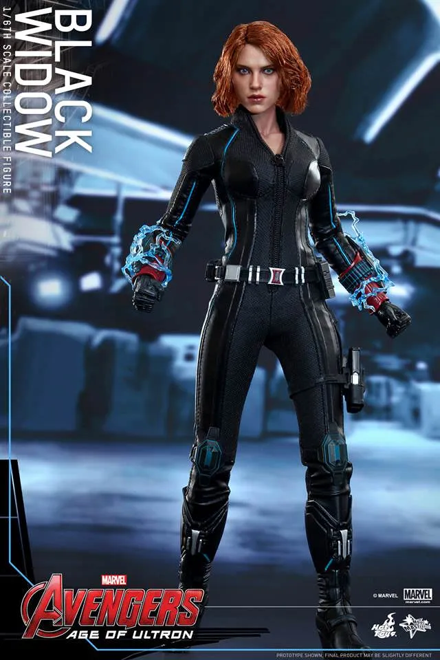 **CALL STORE FOR INQUIRIES** HOT TOYS MMS288 MARVEL AVENGERS AGE OF ULTRON BLACK WIDOW 1/6TH SCALE FIGURE