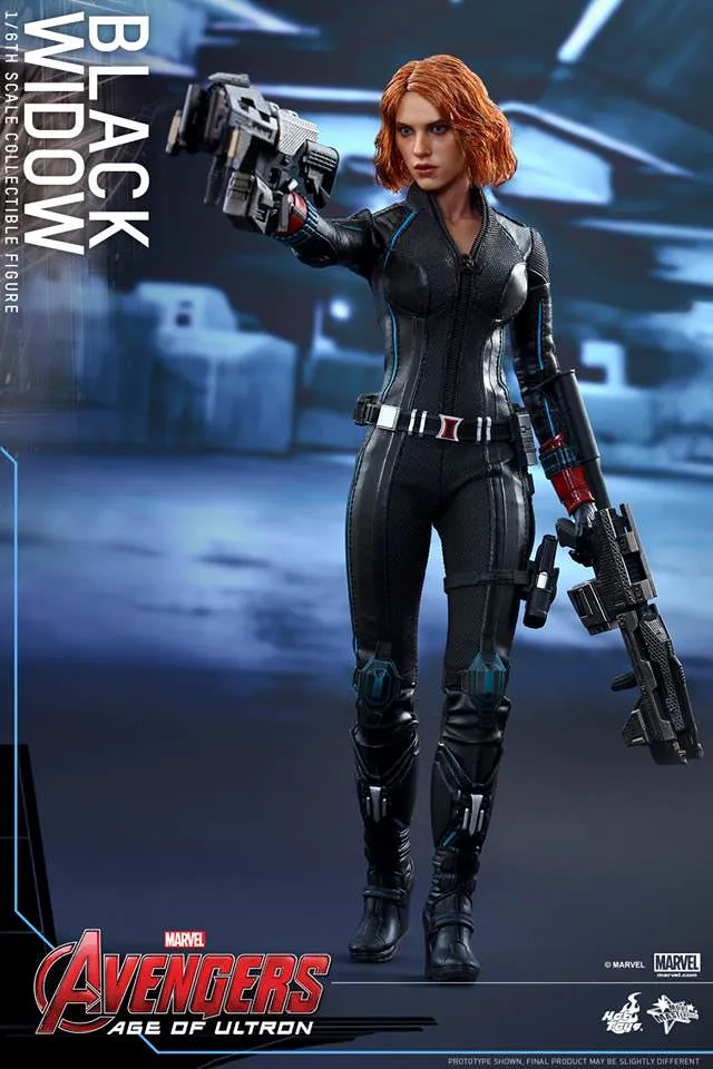 **CALL STORE FOR INQUIRIES** HOT TOYS MMS288 MARVEL AVENGERS AGE OF ULTRON BLACK WIDOW 1/6TH SCALE FIGURE