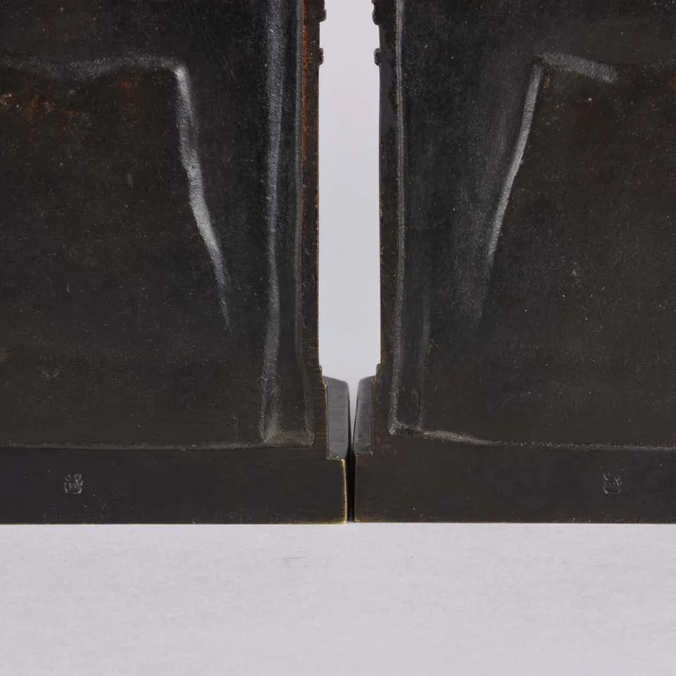 “Dancing Arab Bookends” by Franz Bergman