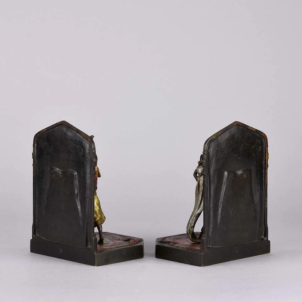 “Dancing Arab Bookends” by Franz Bergman