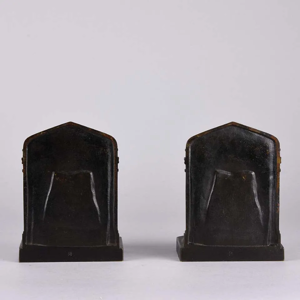 “Dancing Arab Bookends” by Franz Bergman