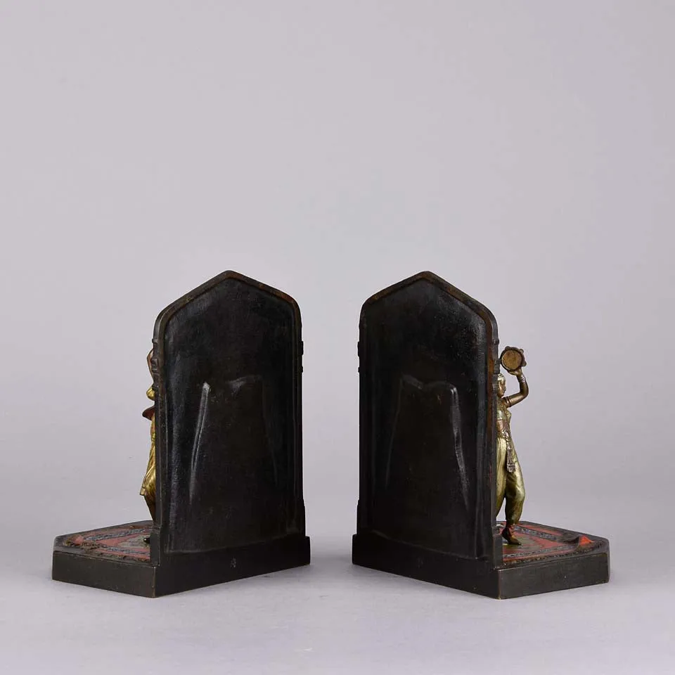 “Dancing Arab Bookends” by Franz Bergman