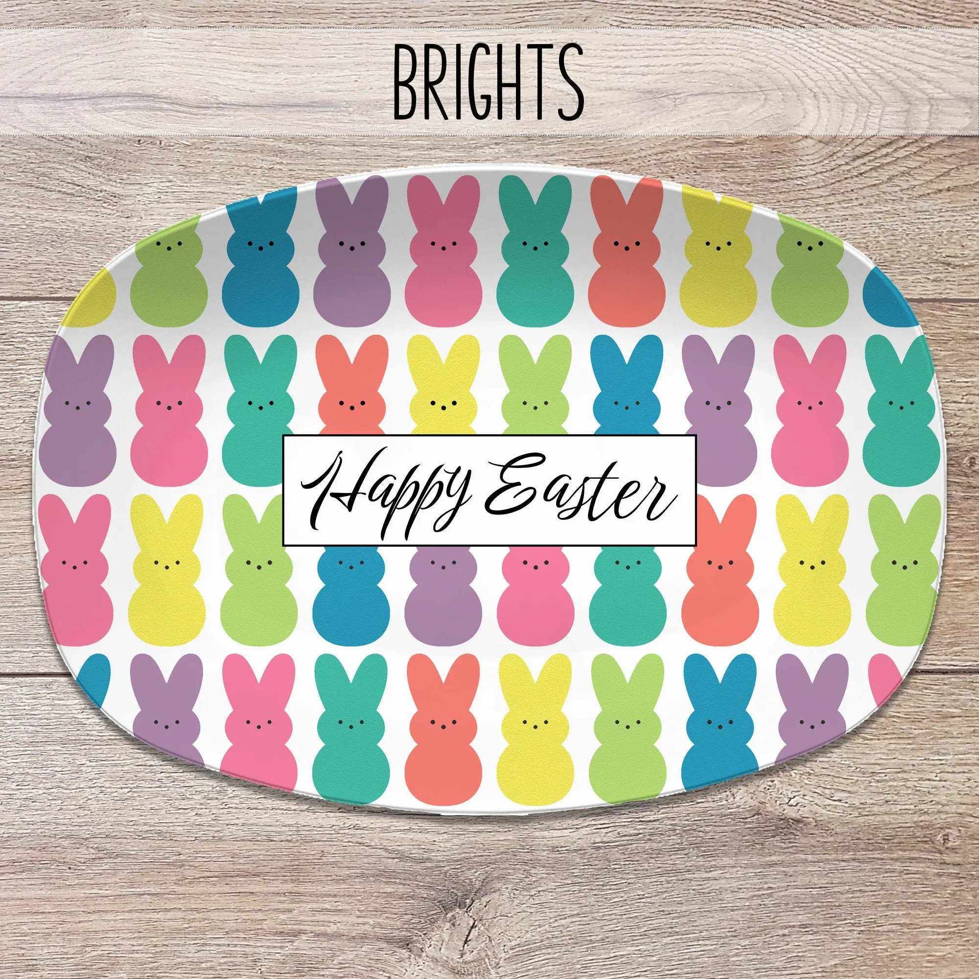 Easter Bunny Personalized Platter