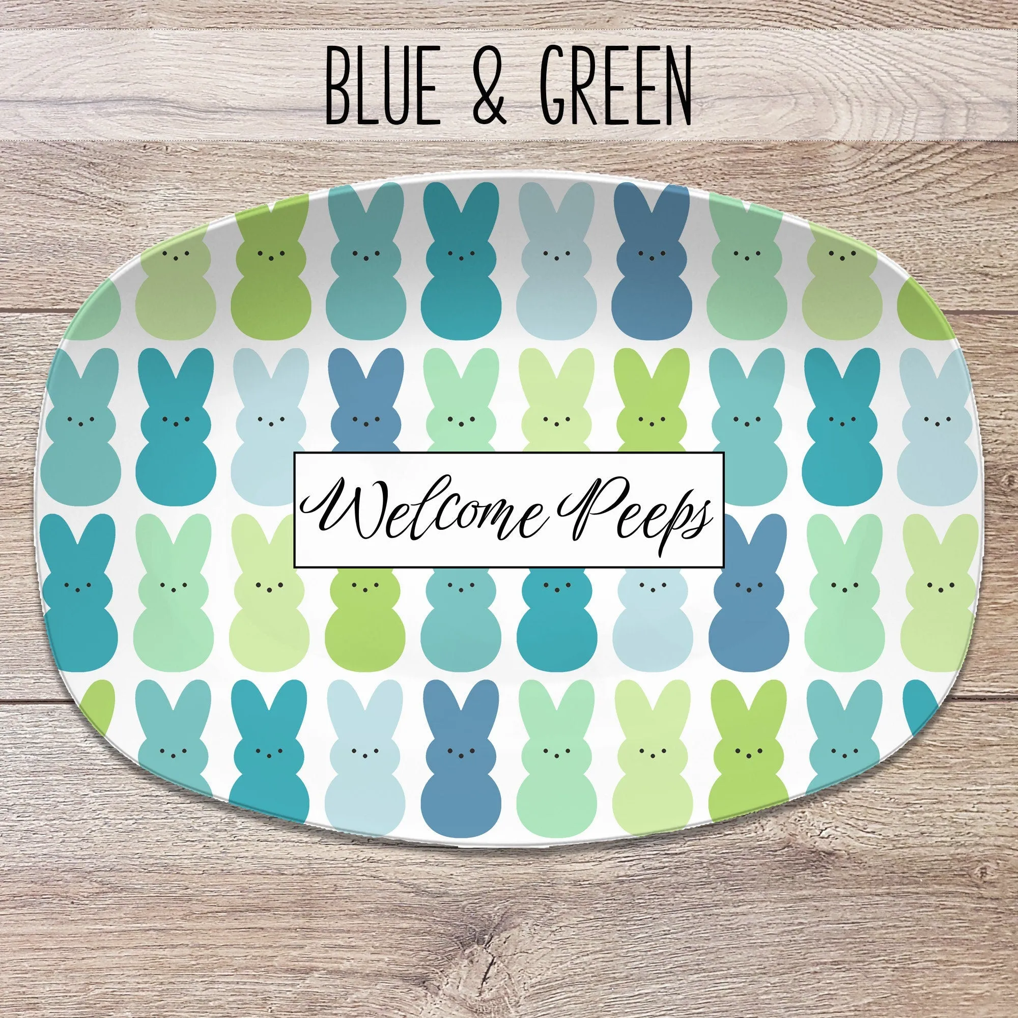 Easter Bunny Personalized Platter