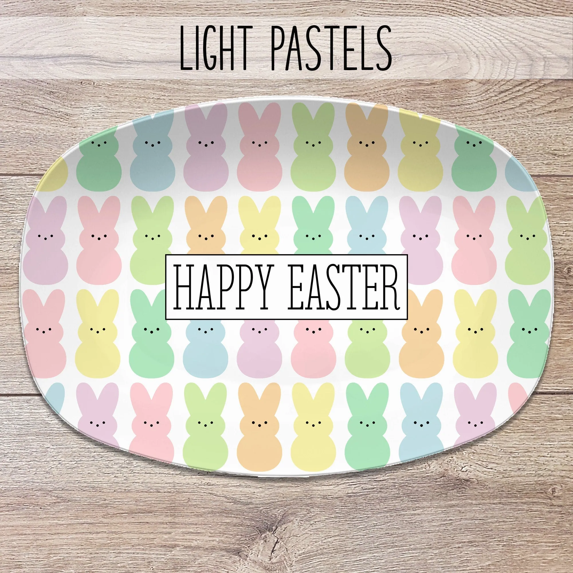 Easter Bunny Personalized Platter
