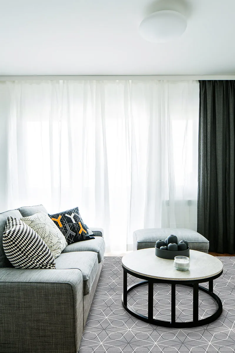 Geometrix Grey Rug