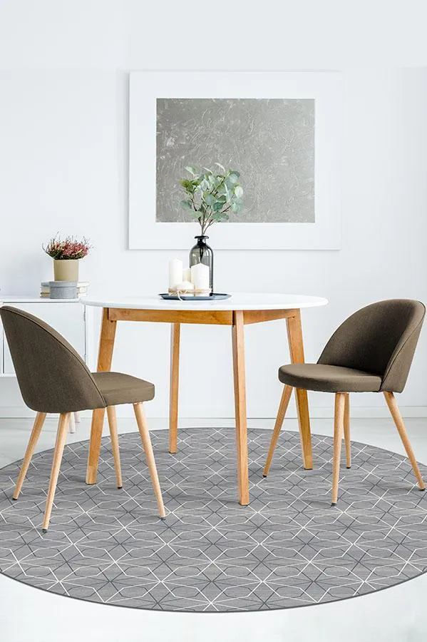 Geometrix Grey Rug