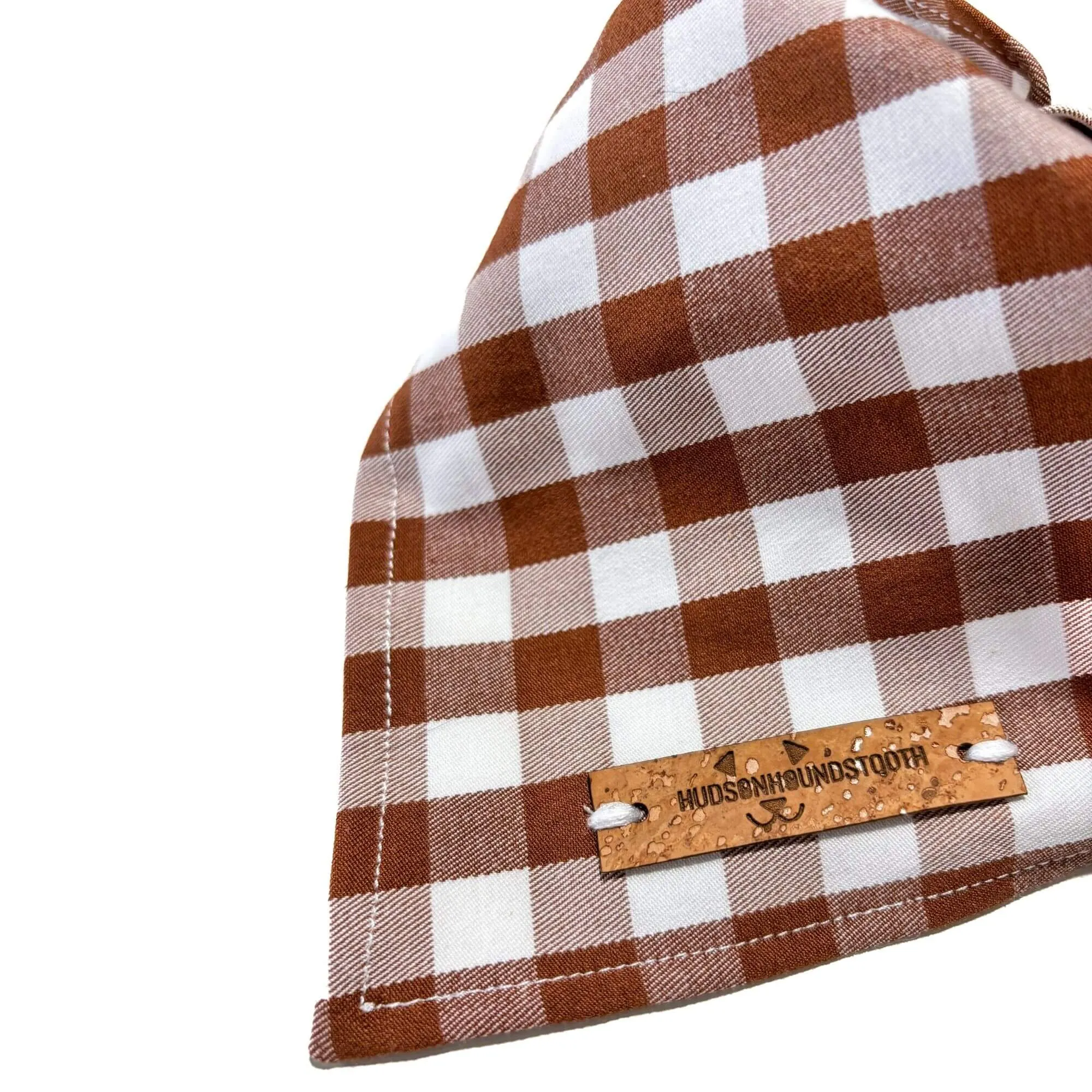 Golden Harvest Check Bandana