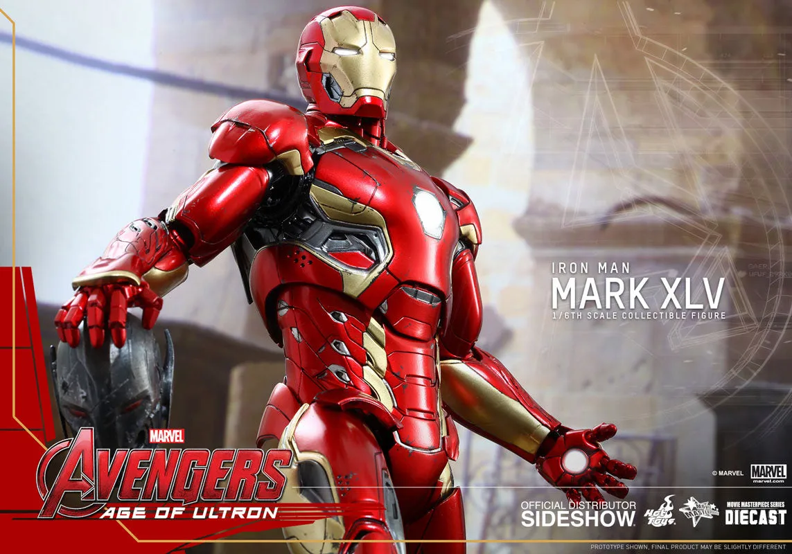 HOT TOYS - Marvel - Avengers Age of Ultron - Iron Man Mark XLV (Mark 45) - Die Cast Movie Masterpiece 1:6 Action Doll