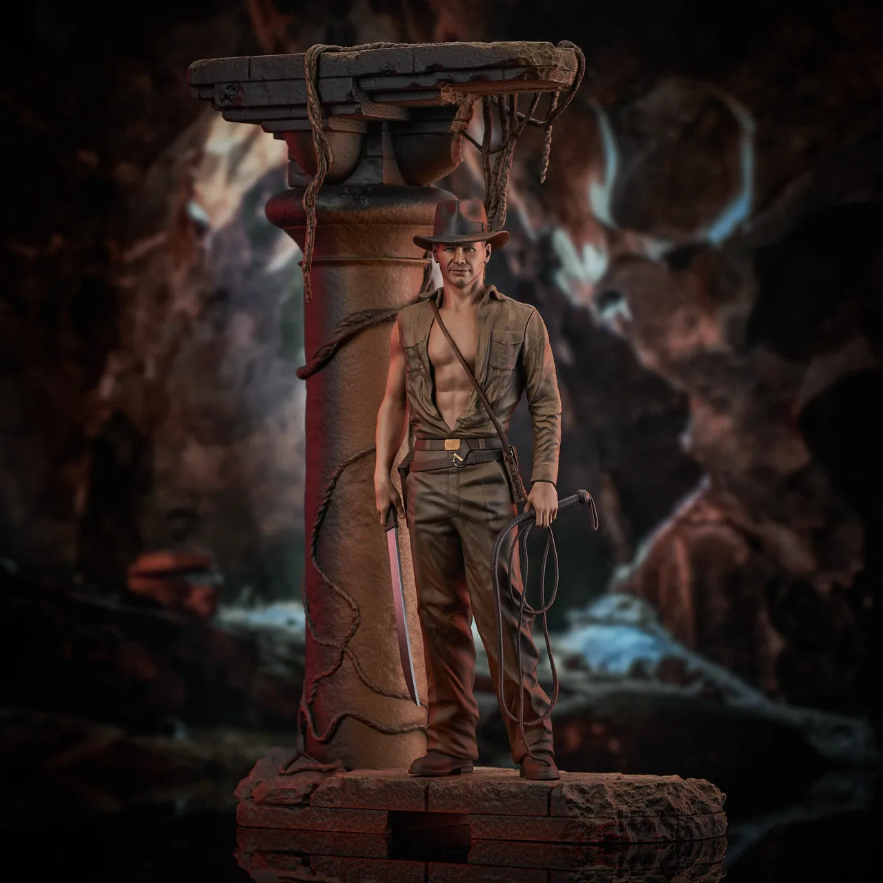 Indiana Jones and the Temple of Doom Premier Collection 1:7 Scale Statue by Diamond Gallery