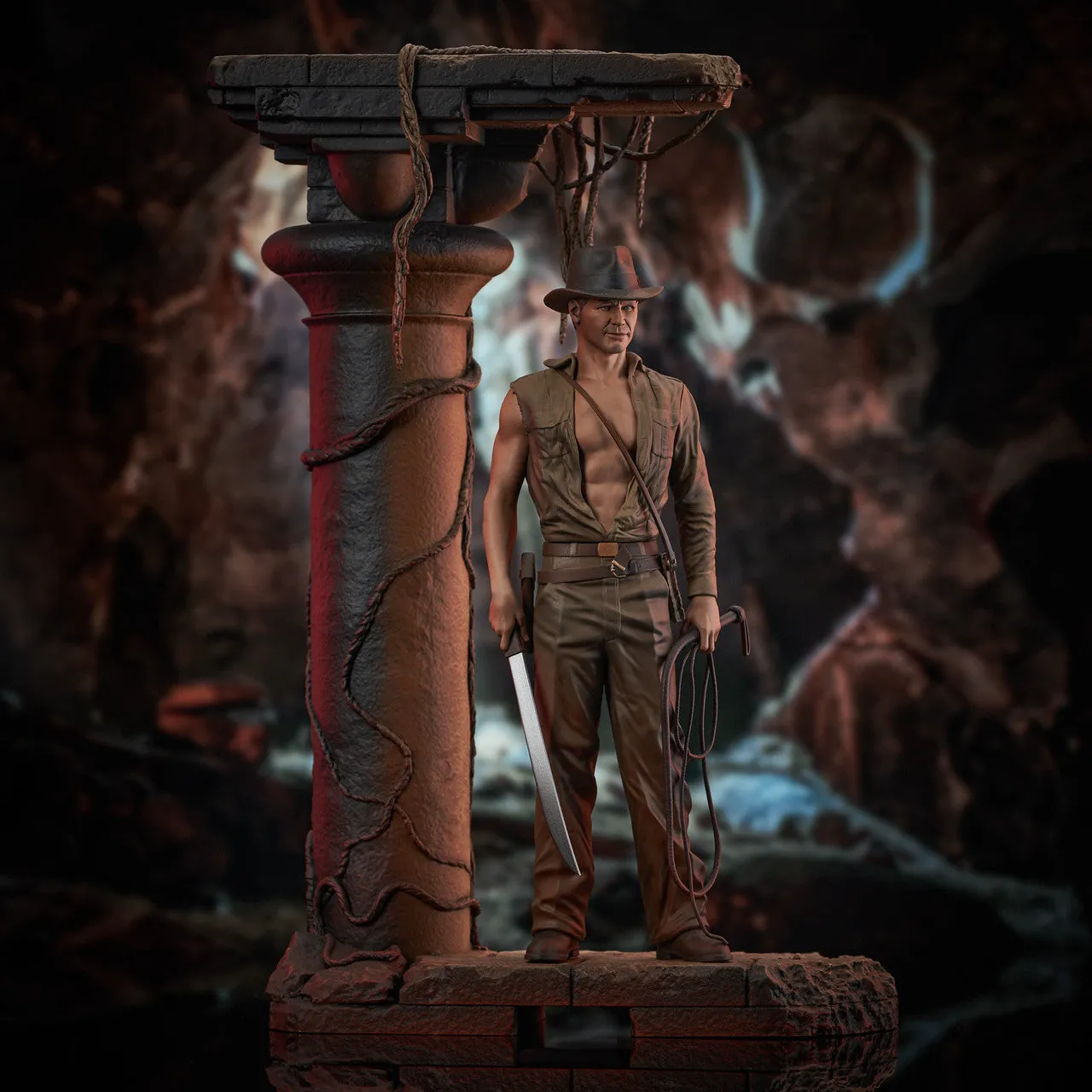 Indiana Jones and the Temple of Doom Premier Collection 1:7 Scale Statue by Diamond Gallery