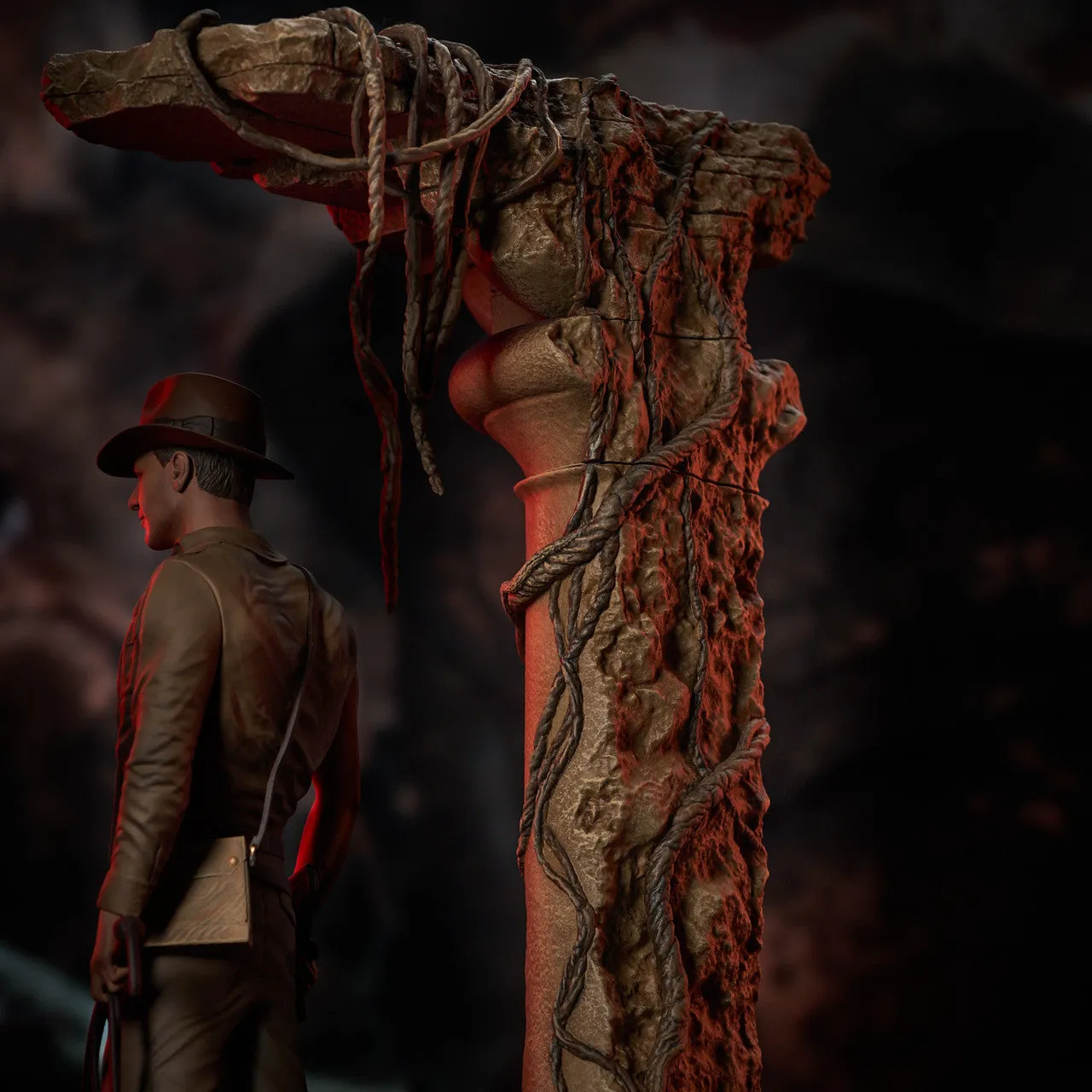 Indiana Jones and the Temple of Doom Premier Collection 1:7 Scale Statue by Diamond Gallery