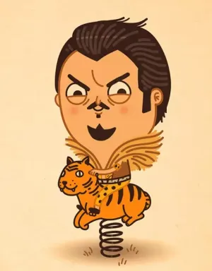 Kraven Marvel Playday Giclee Print by Mike Mitchell