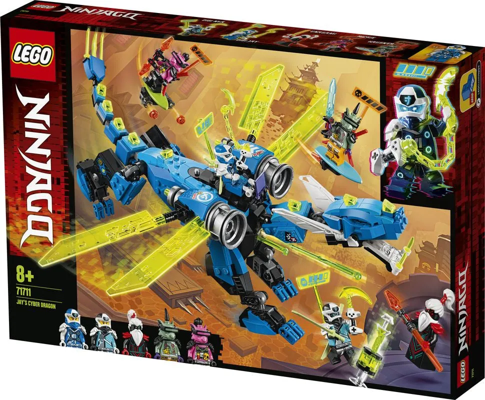 LEGO 71711 Ninjago Jay's Cyber Dragon