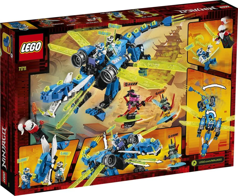 LEGO 71711 Ninjago Jay's Cyber Dragon
