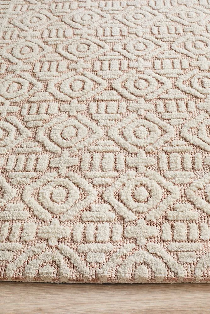 Levi 361 Rug (Peach Ivory) by Rug Culture