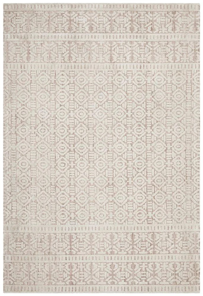 Levi 361 Rug (Peach Ivory) by Rug Culture