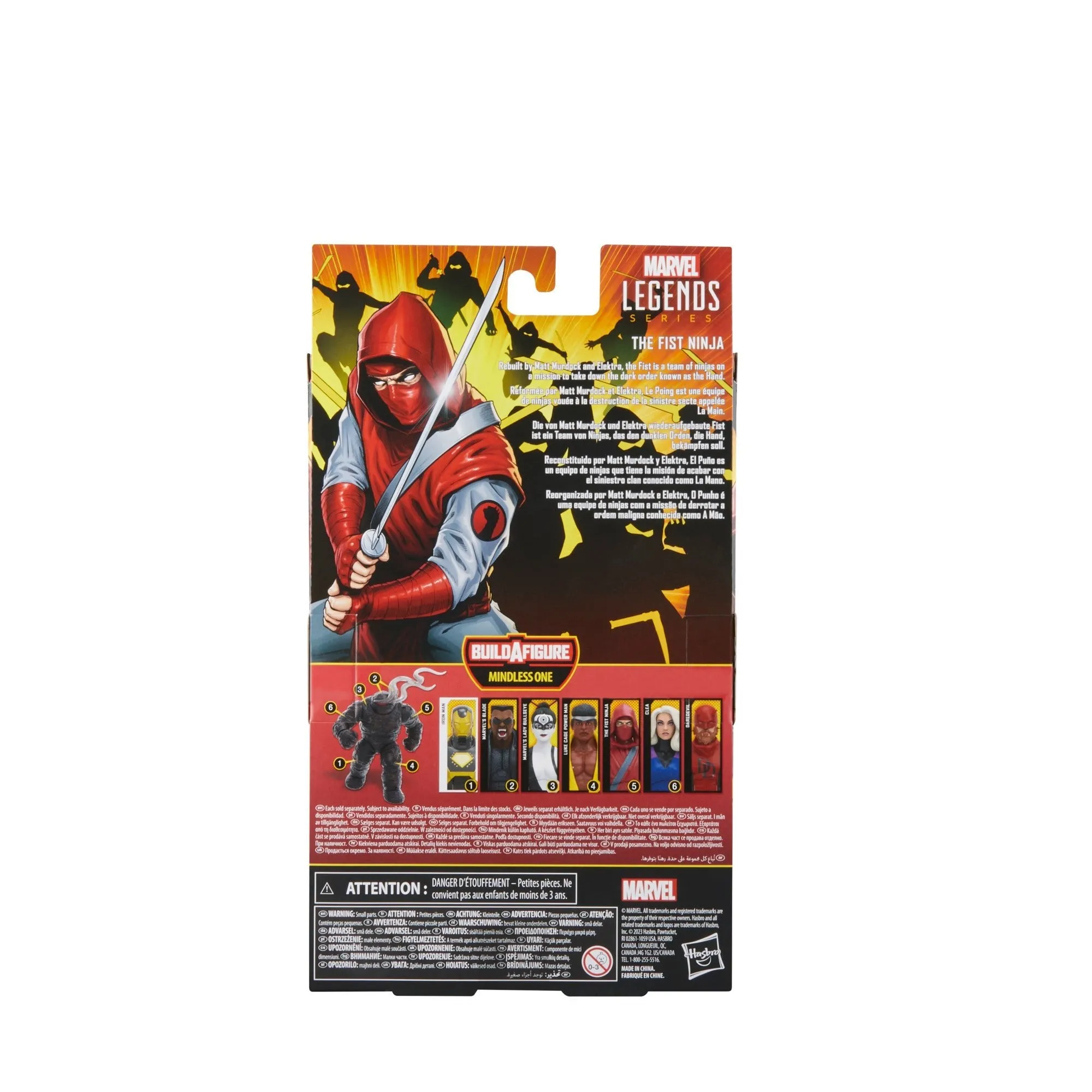 Marvel Legends Fist Ninja (Mindless One BAF)