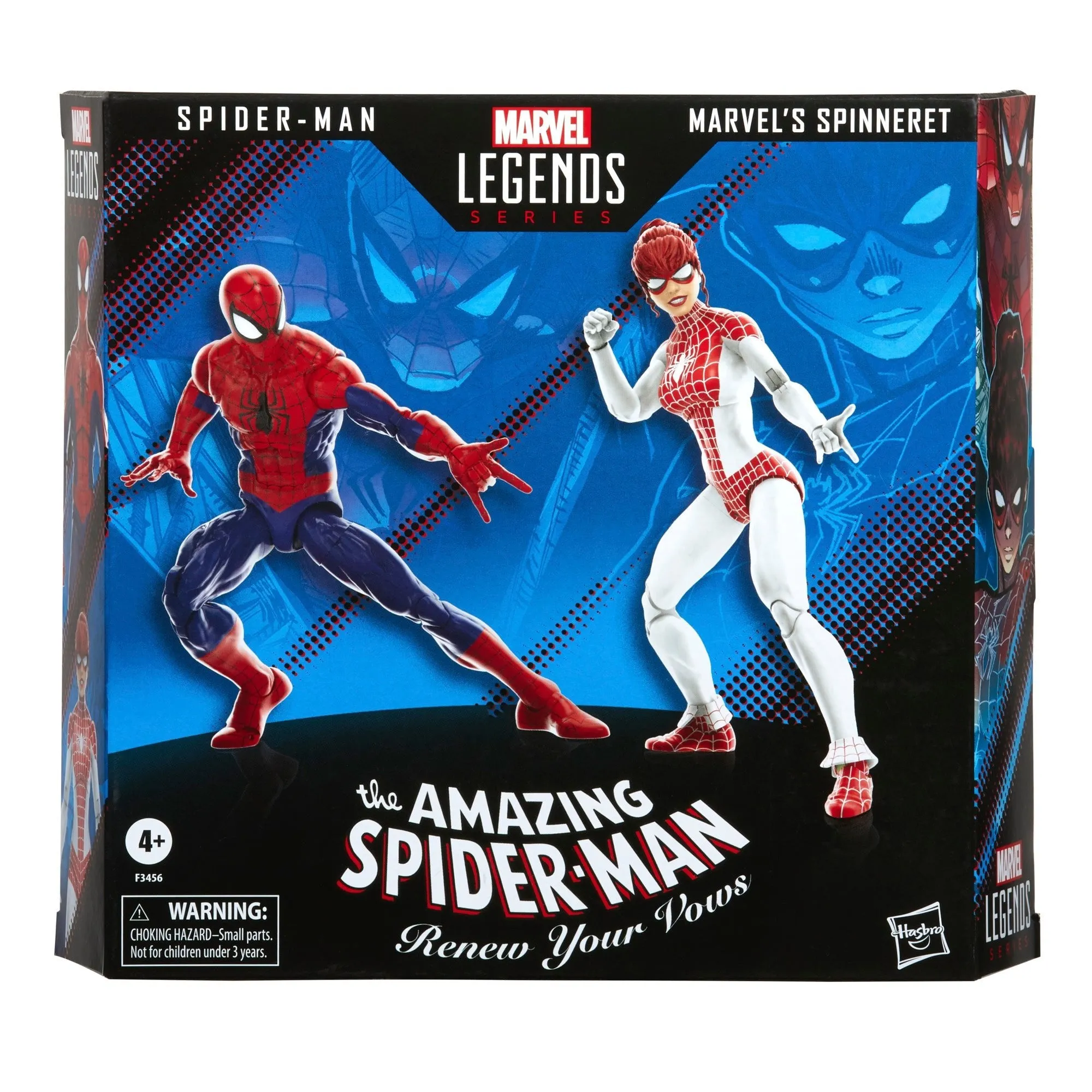 Marvel Legends Spider-Man and Marvel’s Spinneret