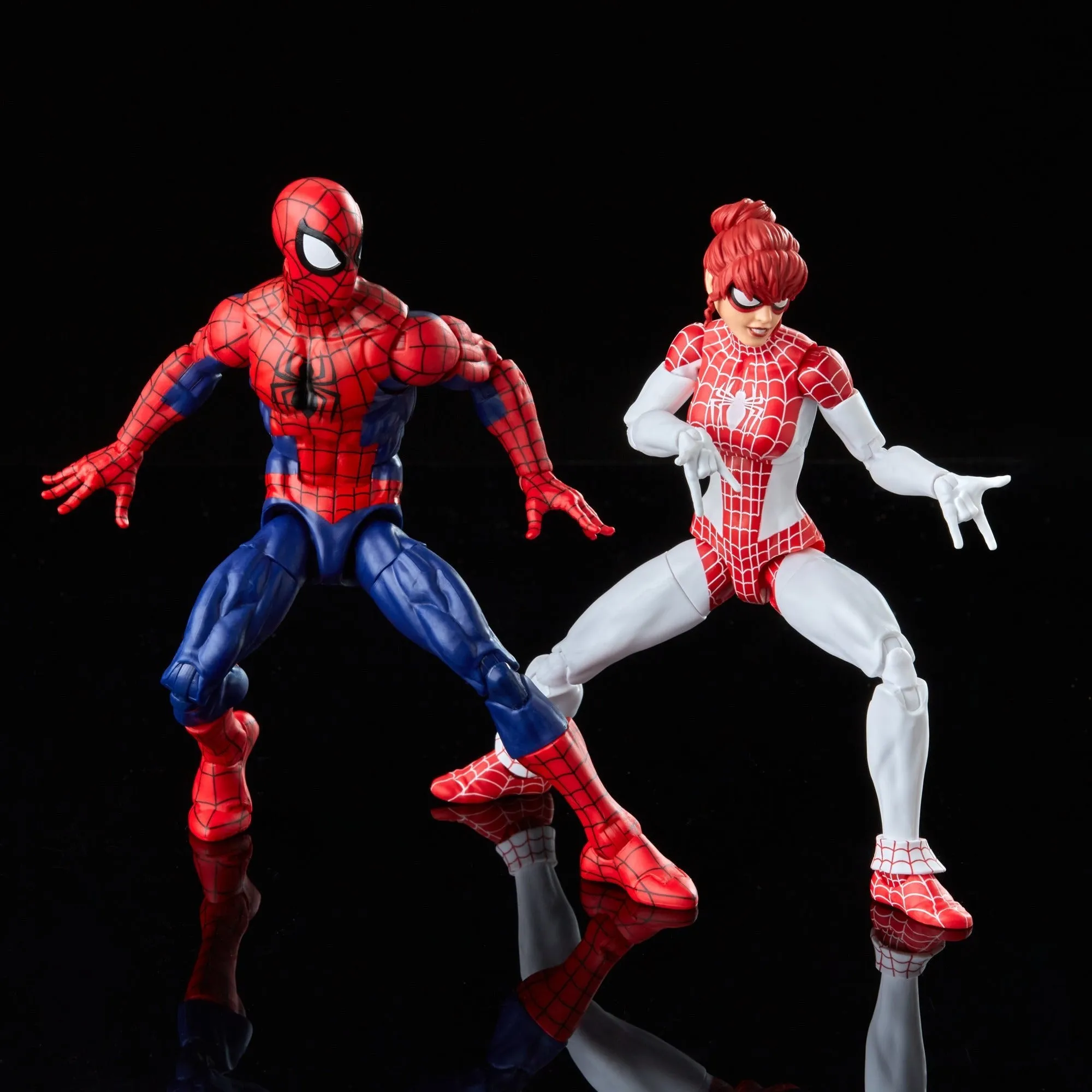 Marvel Legends Spider-Man and Marvel’s Spinneret