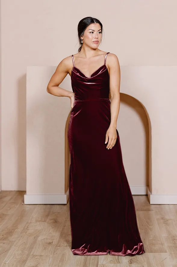 Nadia Velvet Dress | Made To Order