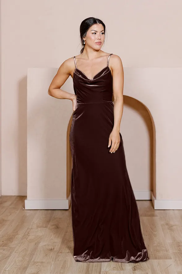Nadia Velvet Dress | Made To Order