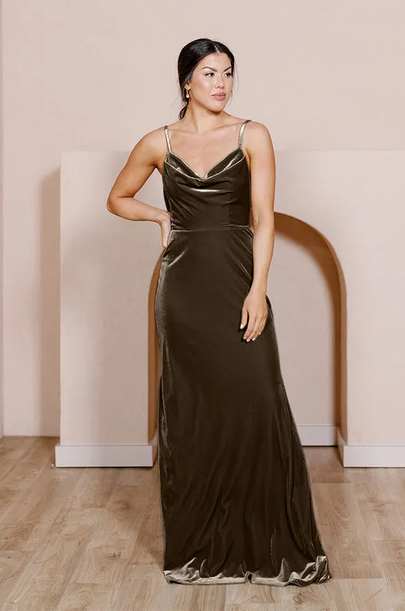Nadia Velvet Dress | Made To Order