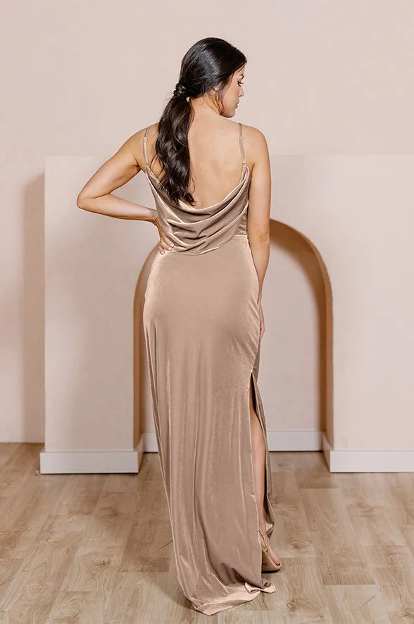 Nadia Velvet Dress | Made To Order