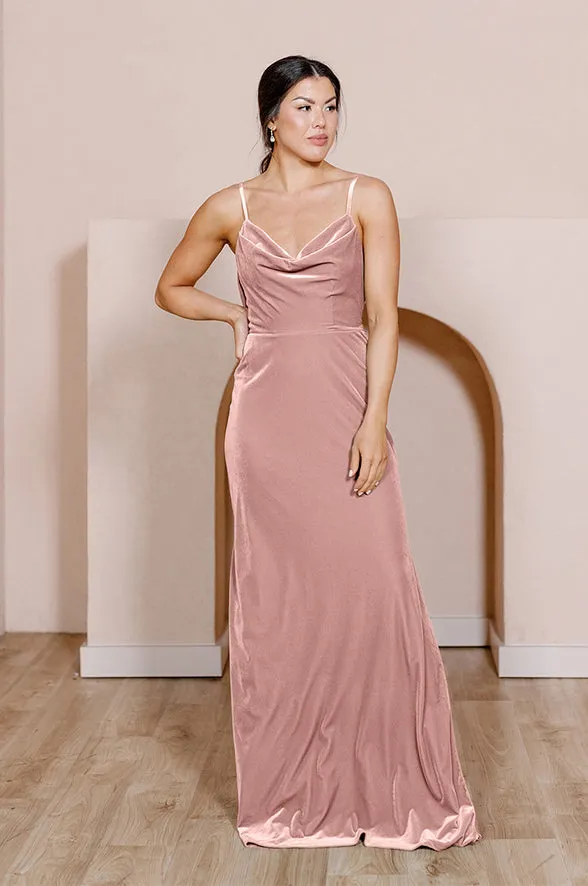 Nadia Velvet Dress | Made To Order