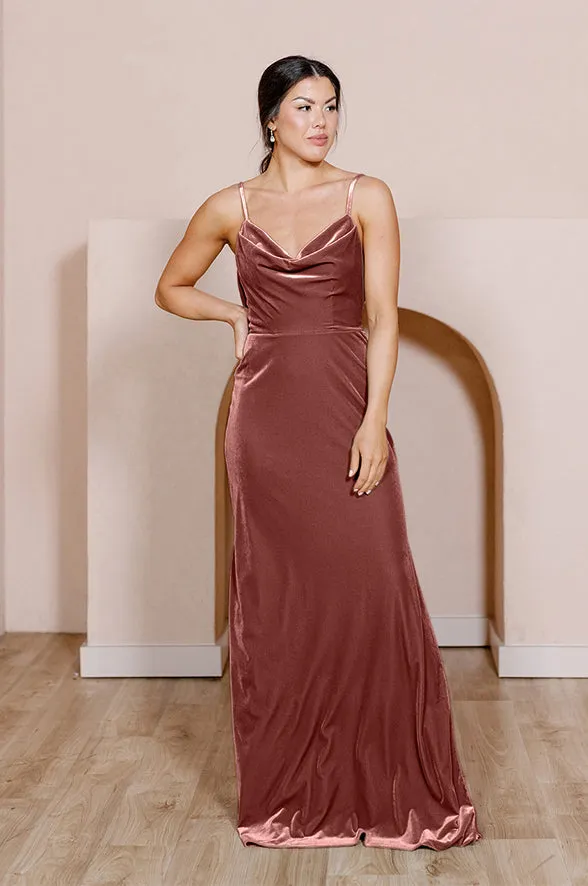 Nadia Velvet Dress | Made To Order