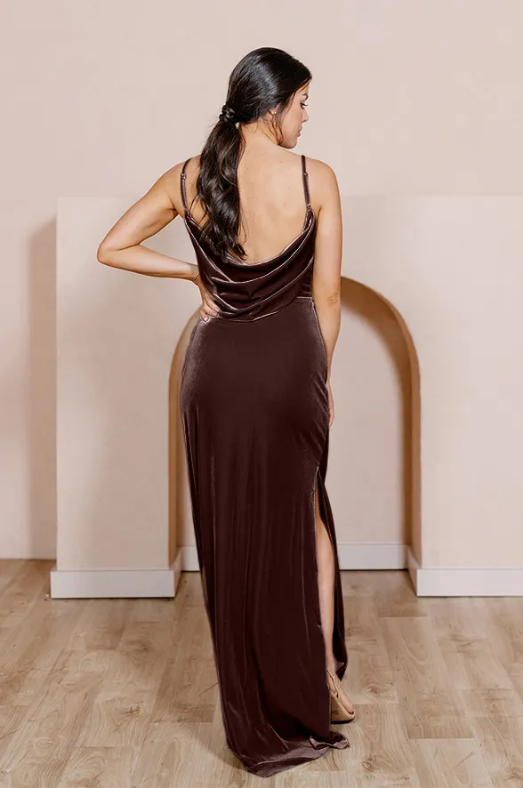 Nadia Velvet Dress | Made To Order